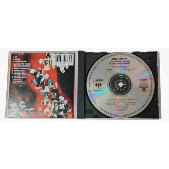 Janis Joplin I Got Dem Ol Kozmic Blues Again Mama CD Album - Picture 2 of 6